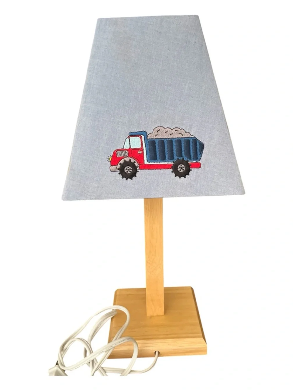 Pottery Barn Kids Construction Vehicle Lamp